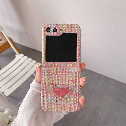 Elegant Galaxy Z Flip Case - Chic Designer Style