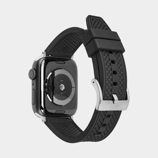 Groove Design Fluororubber Band For Apple Watch