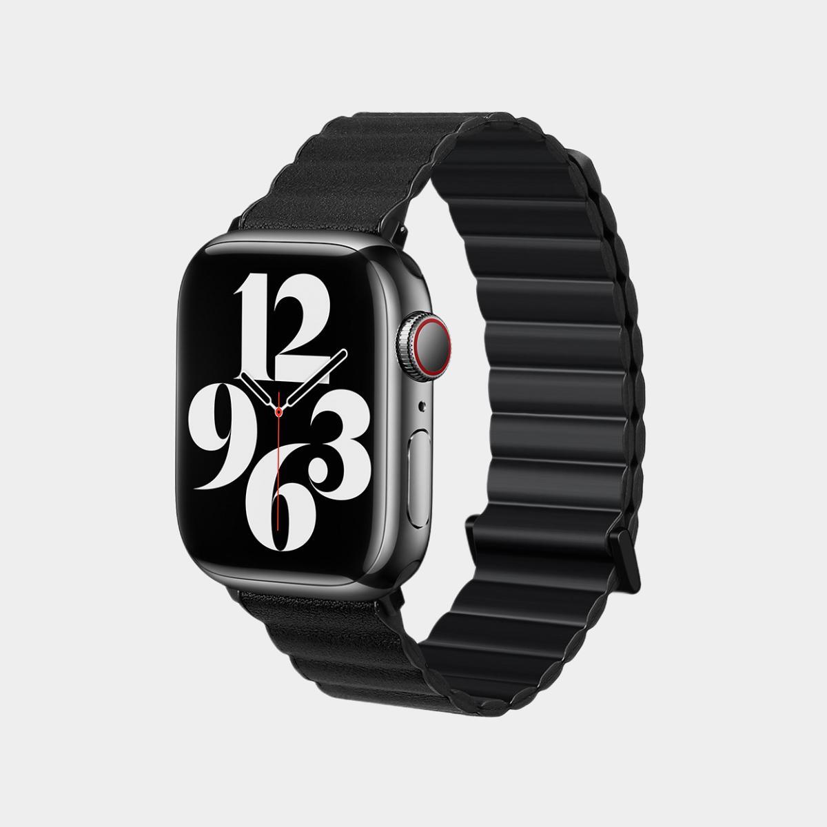 New Genuine Leather & TPU Magnetic Band For Apple Watch