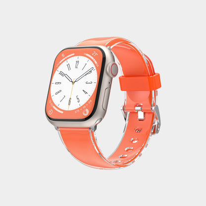 Fashionable TPU Ice Pier Silicone Band For Apple Watch