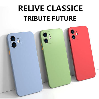 Luxury Original Square Liquid Case For iPhone