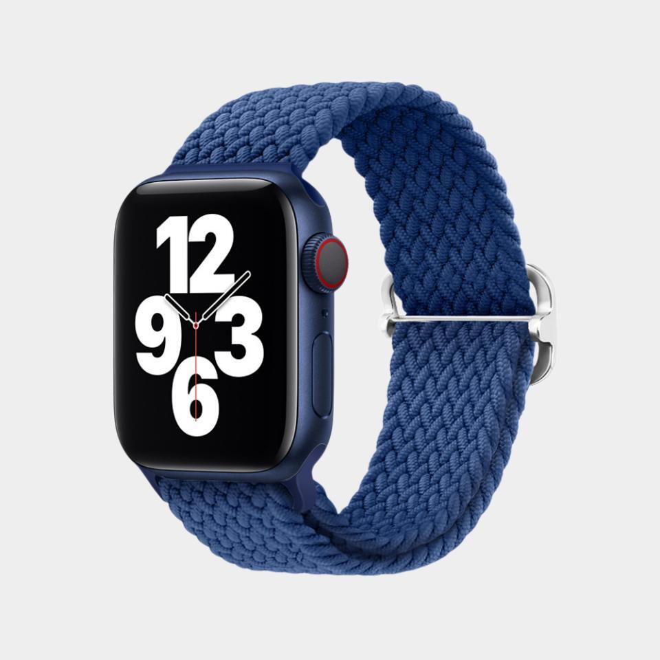 Adjustable Nylon Braided Band For Apple Watch