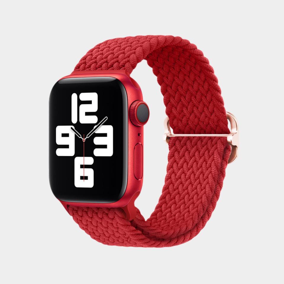 Adjustable Nylon Braided Band For Apple Watch