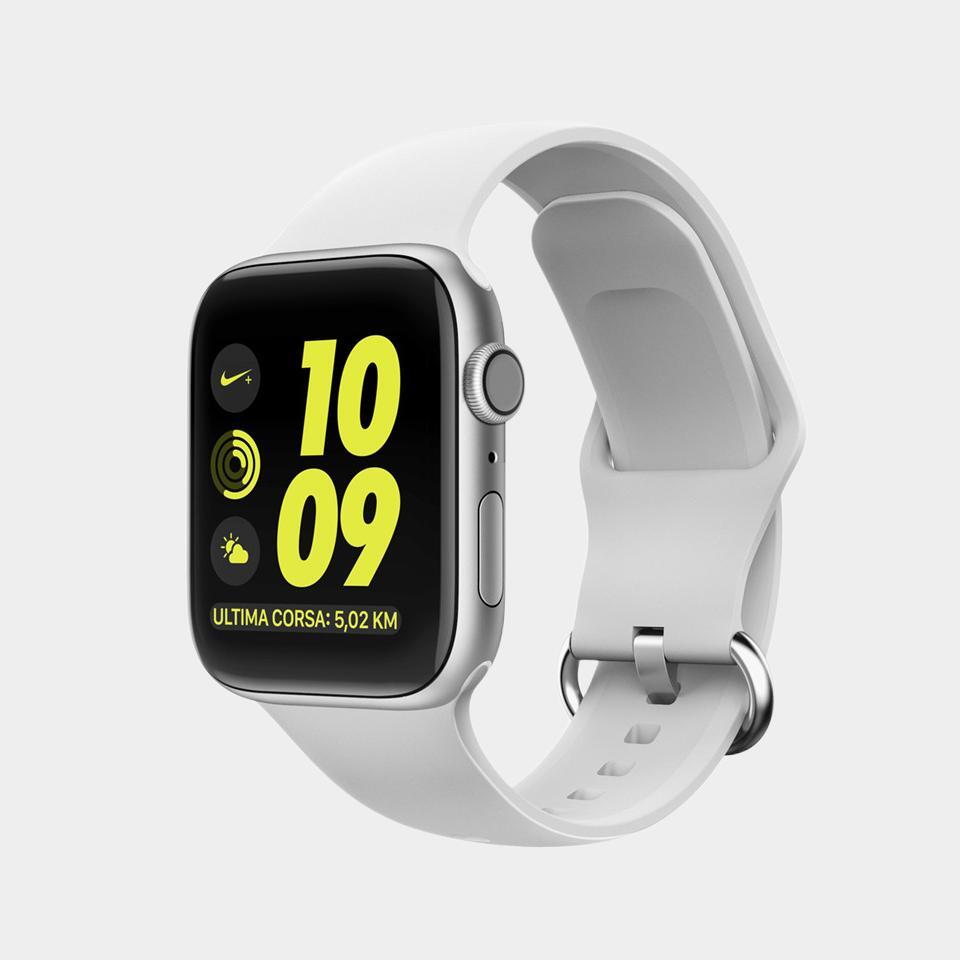 Liquid Silicone Monochromatic Band For Apple Watch