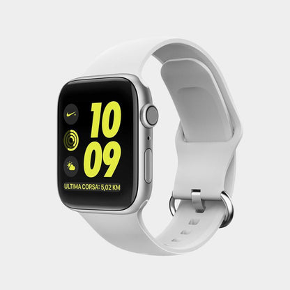 Liquid Silicone Monochromatic Band For Apple Watch