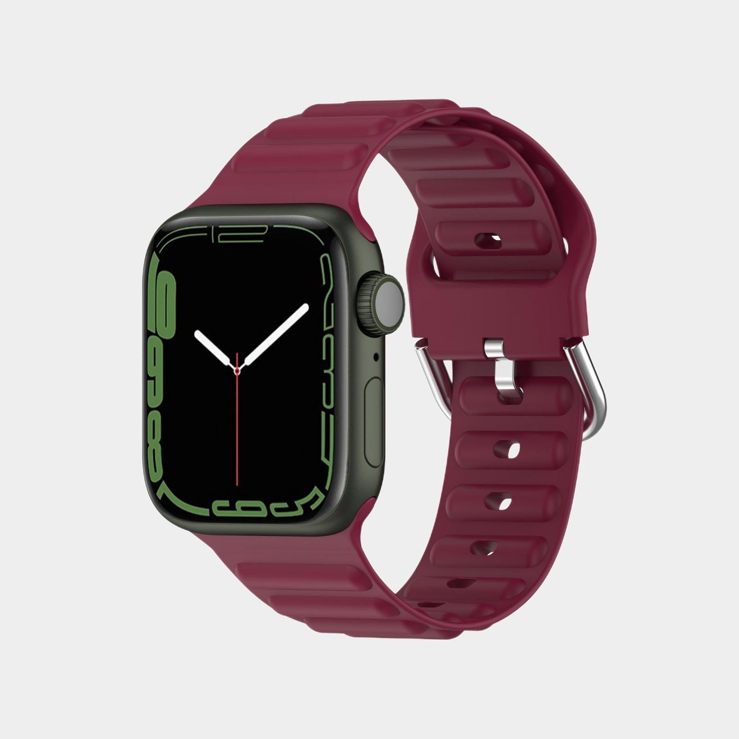 Multicolor Silicone Sports Band For Apple Watch